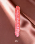 Translucence 12 Inch Veined Double Ended Dildo — Coy
