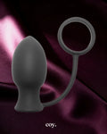 Vibrating Anal Plug With Cock Ring — Coy