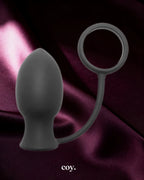Vibrating Anal Plug With Cock Ring — Coy