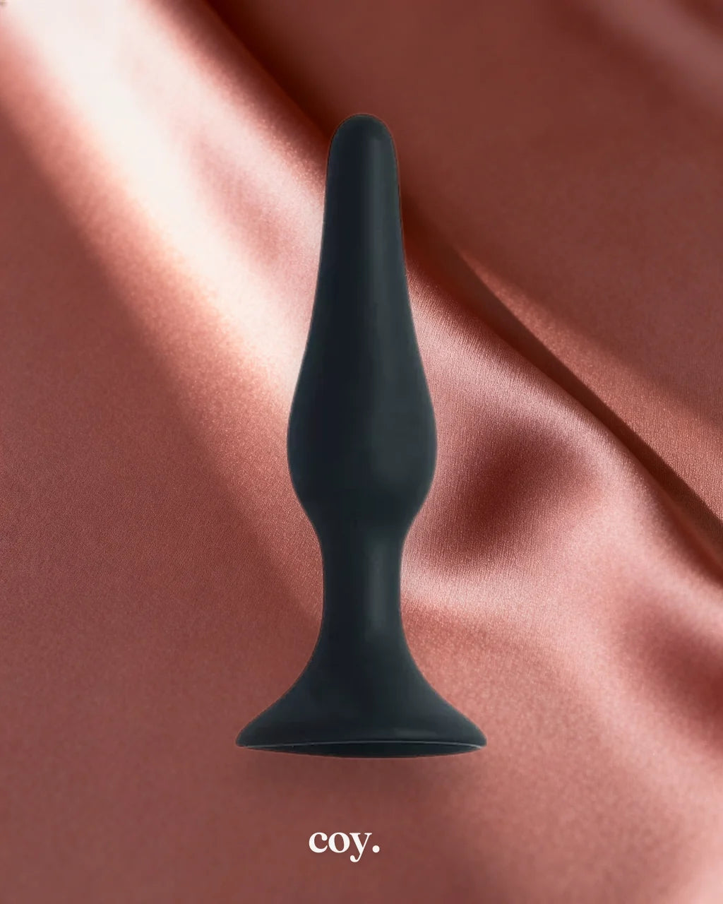 Share Satisfaction Small Silicone Butt Plug — Coy