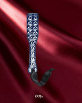 Whip Smart Diamond Collection Spanking Paddle — Blue — Coy
