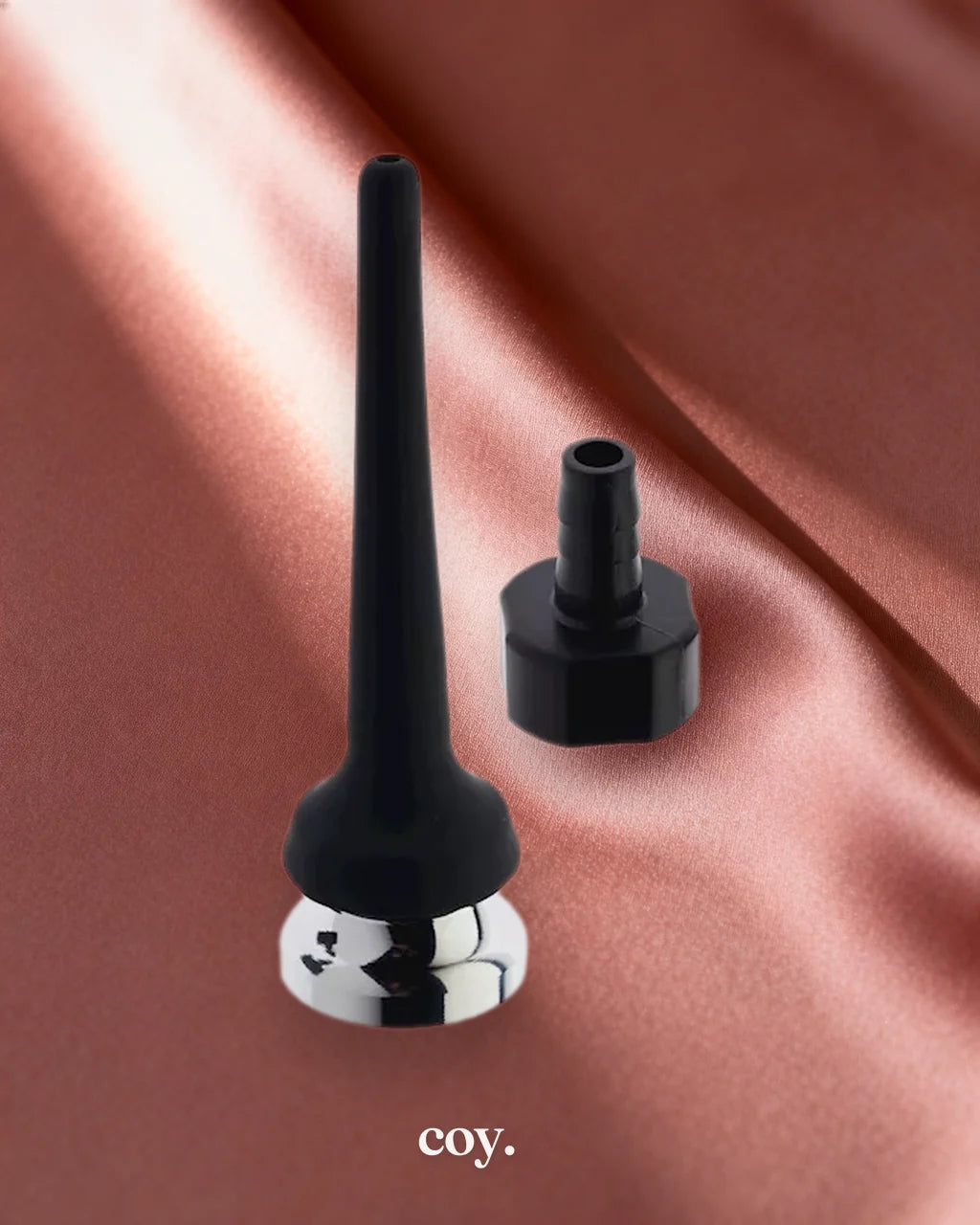 Kink Range Silicone Enema Attachment 4.3 Inch Douche — Coy