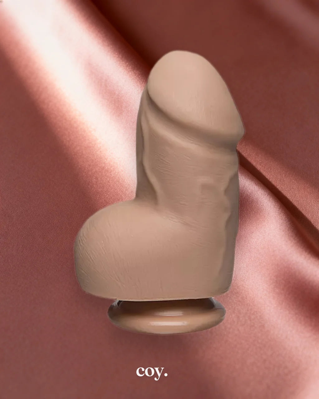 Doc Johnson Firmskyn 6 Inch Fat Dildo With Balls — Coy
