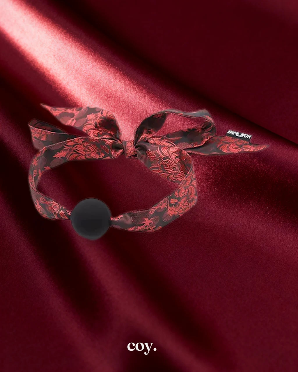 Leather Play Mistress Pleasure Gag — Black — Coy