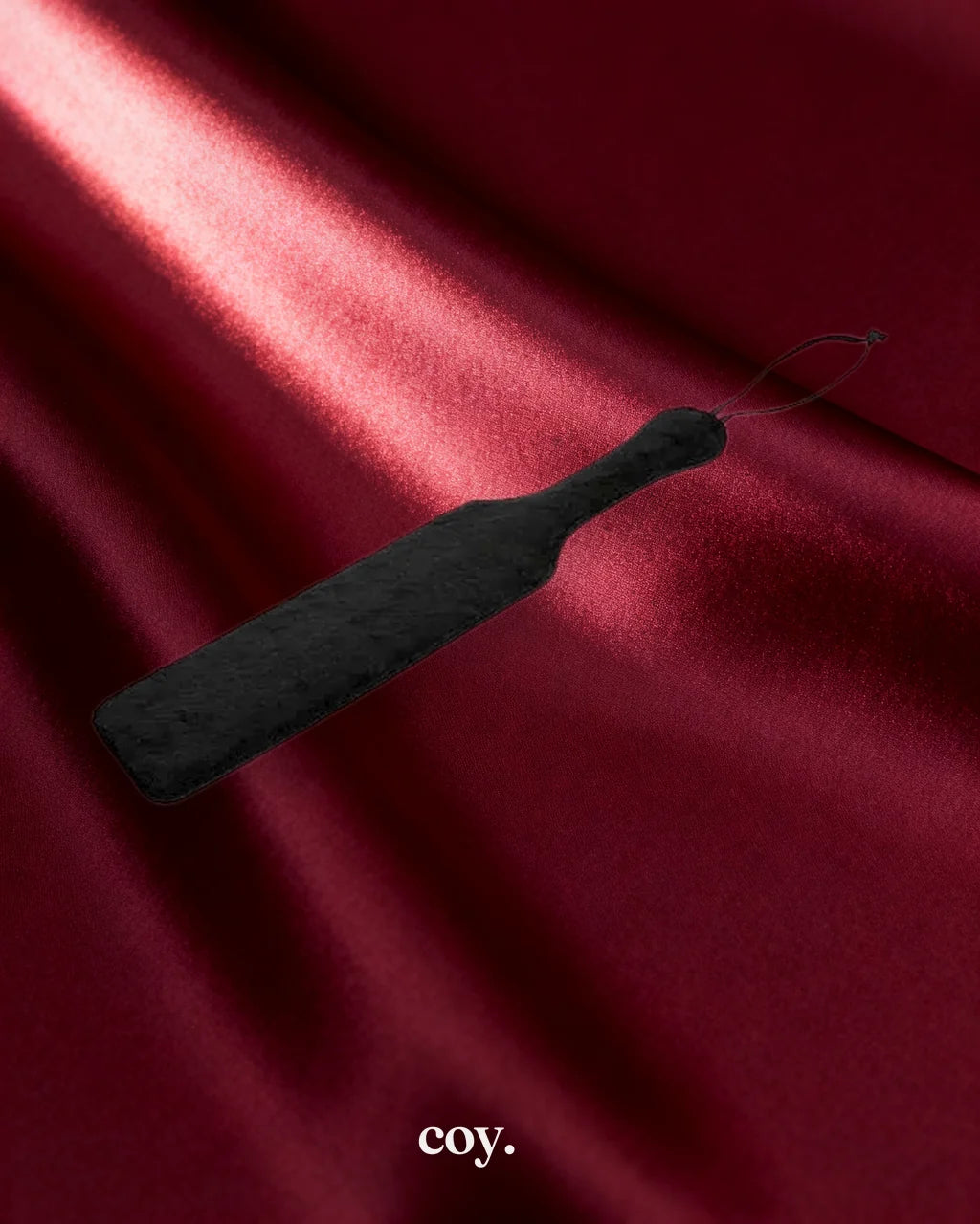 Dual Texture Leather Paddle — Coy