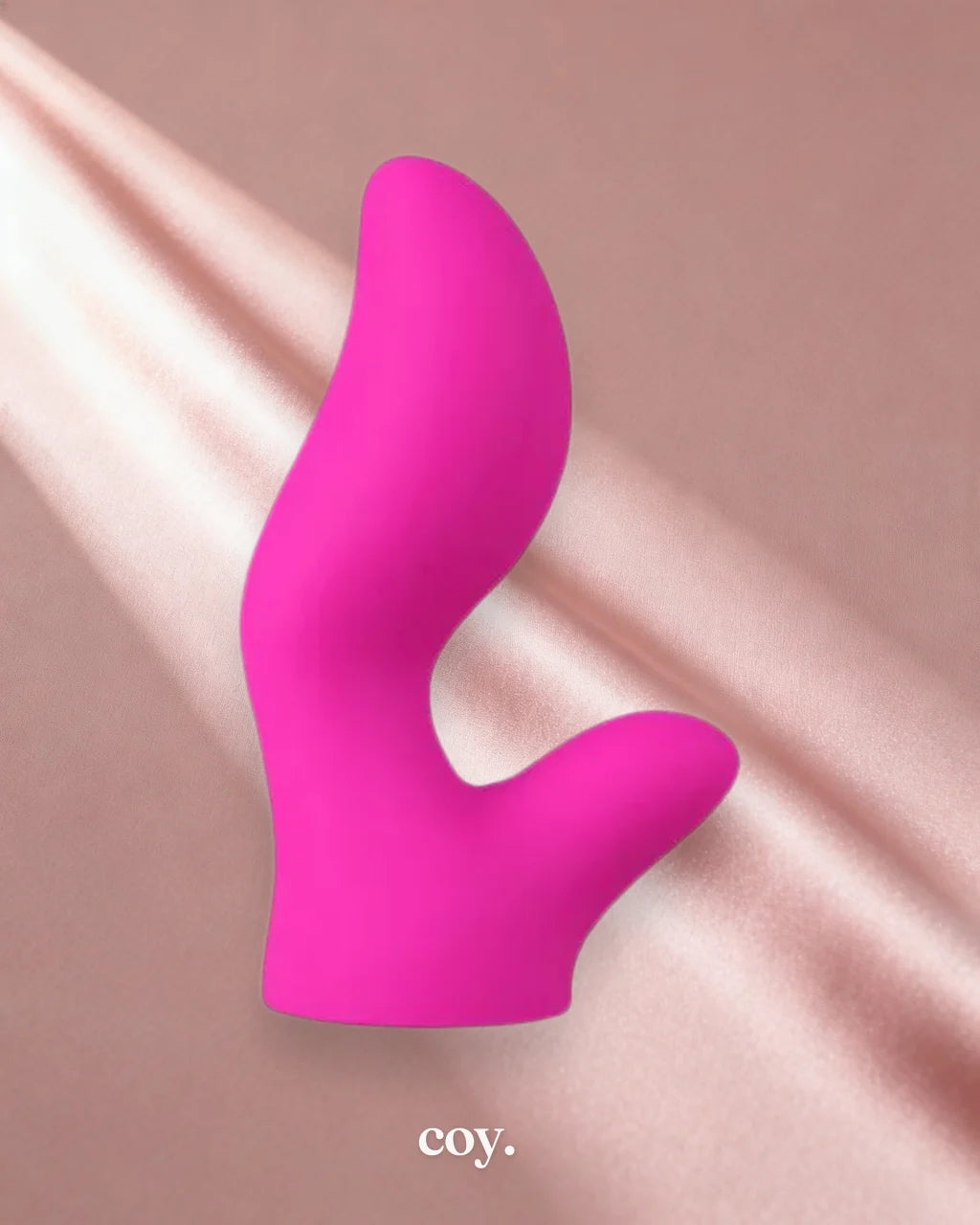 Bms Palm Embrace Accessory Wand Vibrator — Pink — Coy