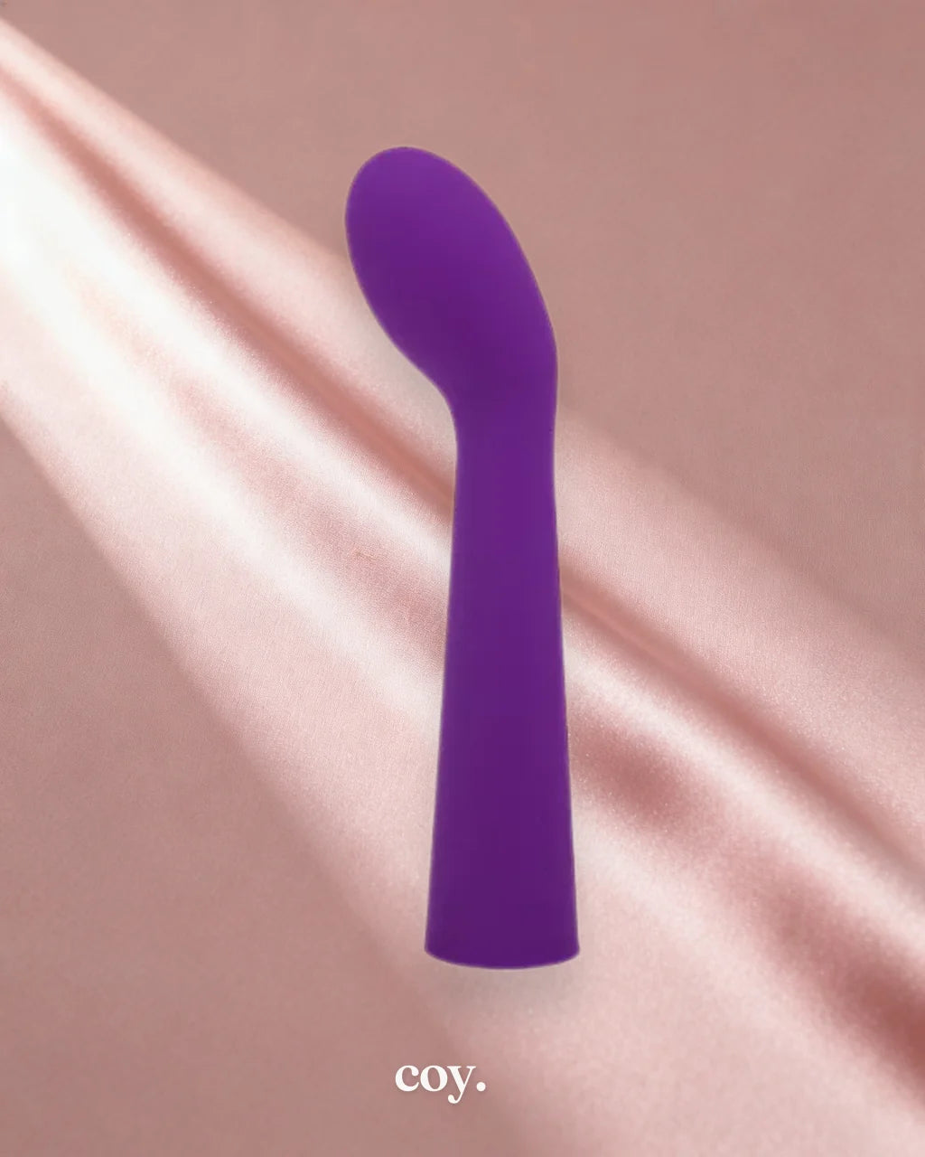 Seven Creations Rechargeable Silicone G Spot Vibe 5.9 Inch — Purple — Coy