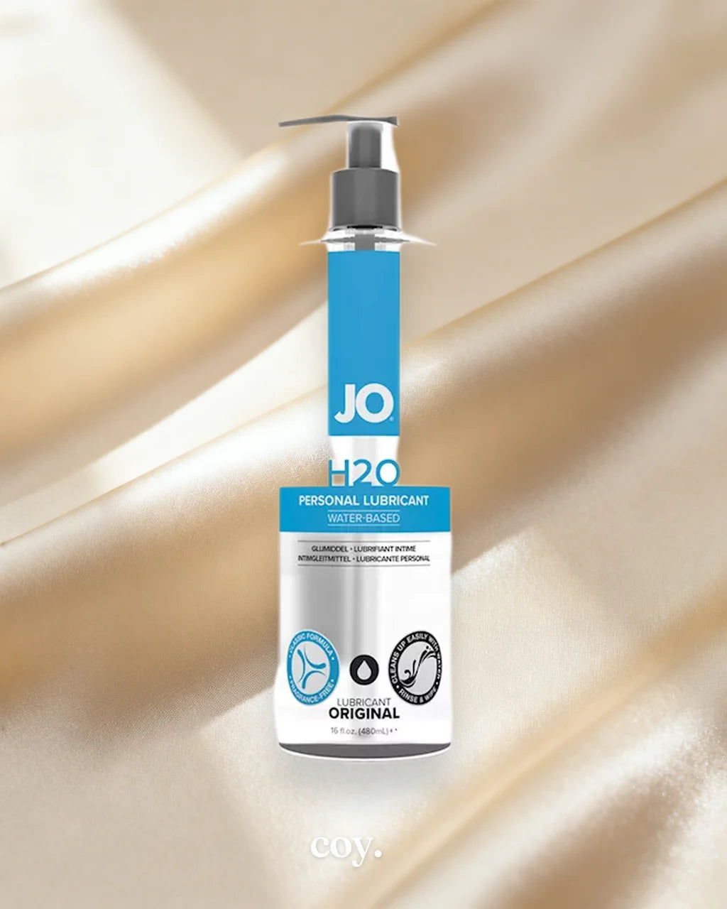 Jo H2O Lubricant Original 16Oz 473Ml Pump — Coy