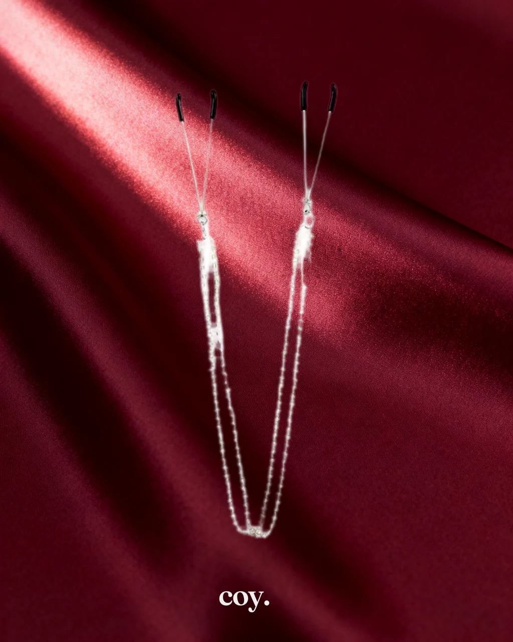 Sportsheets Bling Nipple Clips — Coy