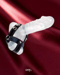 Reds  Leather 3 Piece Cock & Ball Divider /Red — Coy