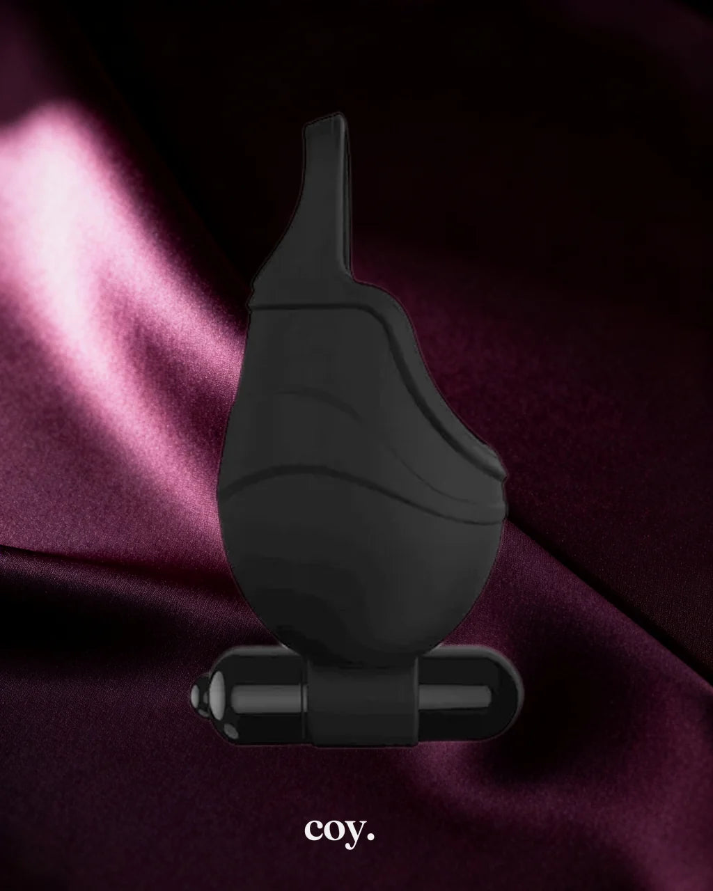Aeystheter Collection Testis Egg Massager — Black — Coy