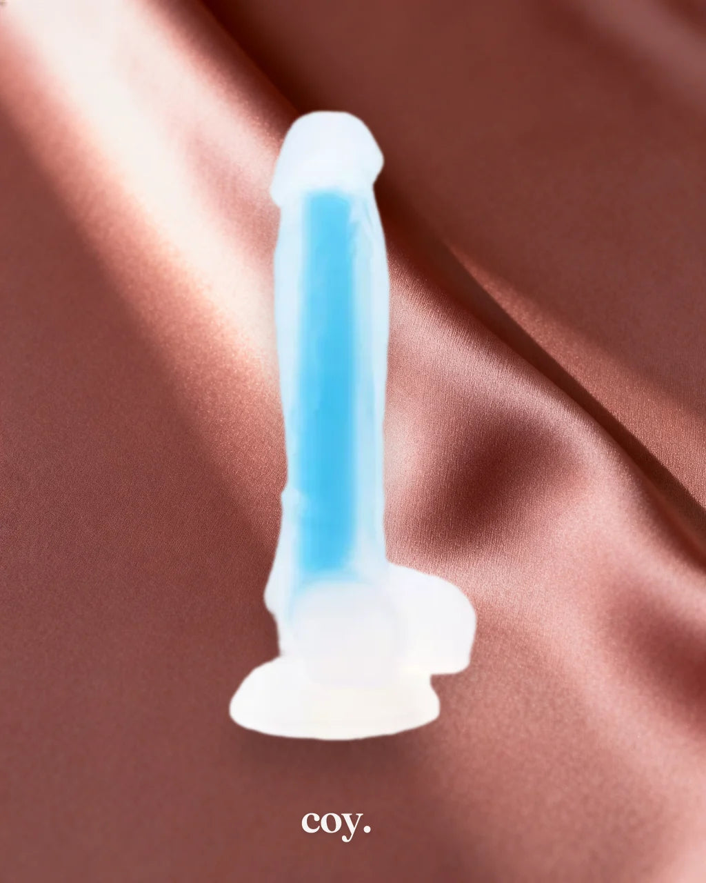Share Satisfaction Nood Colours Glow in the Dark Dildo 5.5 Inch — Coy