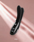 Stim Vibrator Tingling Aparte E-Stim Rabbit Vibrator 9.8 Inch — Black — Coy