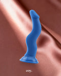 Aeystheter Collection Shane G 8 Inch Suction Cup Dildo — Blue — Coy