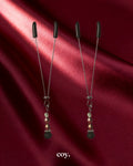 Sexperiments Ruby Nipple Clips — Coy
