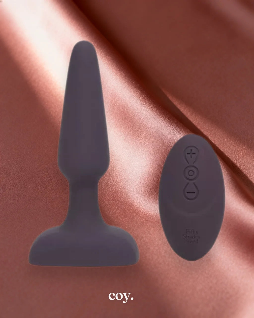Fifty Shades Freed Feel So Alive Rechargeable Vibrating Pleasure Plug — Coy
