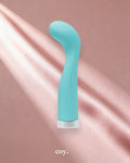 Luxe Darling G-Spot Vibrator 4.5 Inch — Aqua — Coy