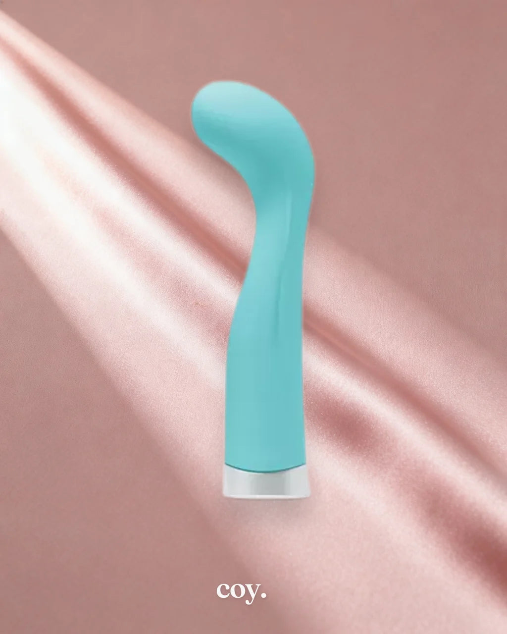 Luxe Darling G-Spot Vibrator 4.5 Inch — Aqua — Coy