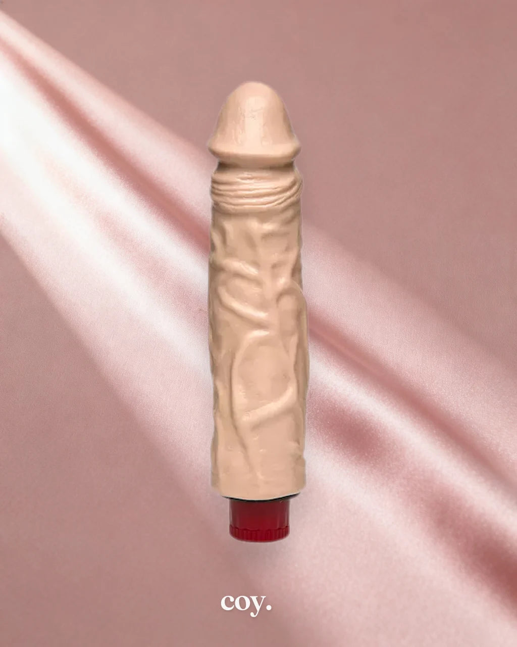 The Naturals Heavy Veined Dong Thick 8 Inch — Coy