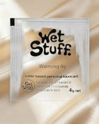 Wet Stuff  Warming 4G Sachet — Coy