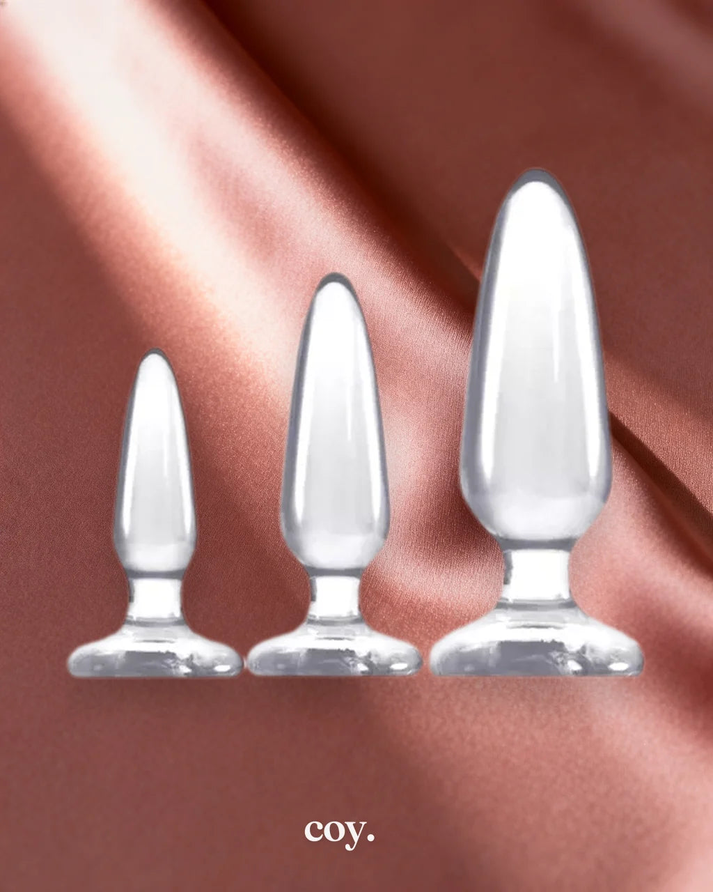Jelly Rancher Anal Trainer Training Kit 5 Inch — Transparent — Coy
