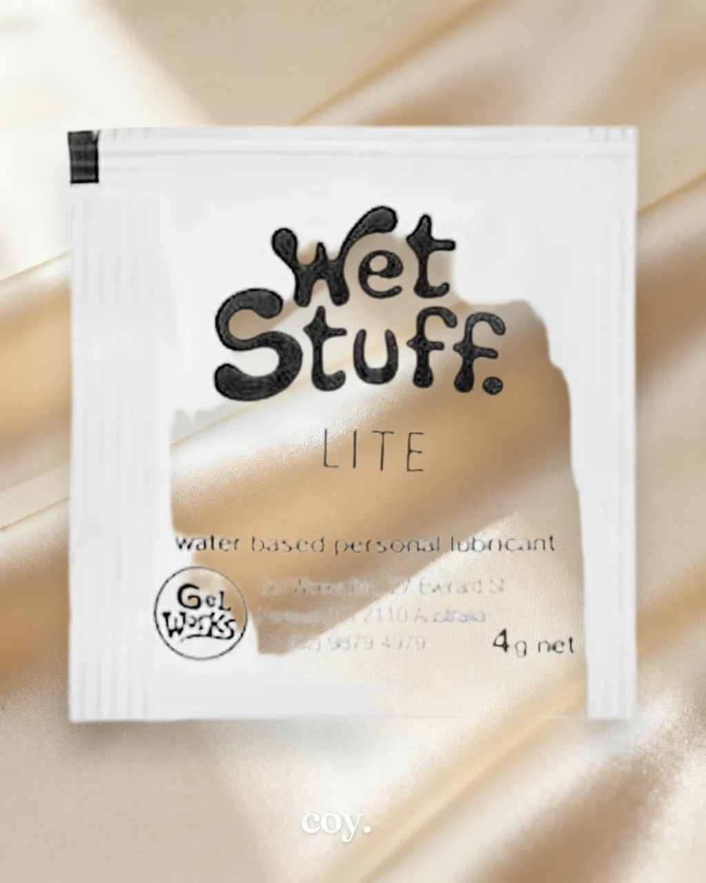 Wet Stuff  Lite 4G Sachet — Coy