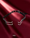 Share Satisfaction Kinki Spread Em' Mouth Gag — Black / Silver — Coy