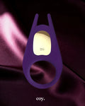 Rs Soiree Pussy & the Knight 4.3 Inch Cock Ring — Purple — Coy
