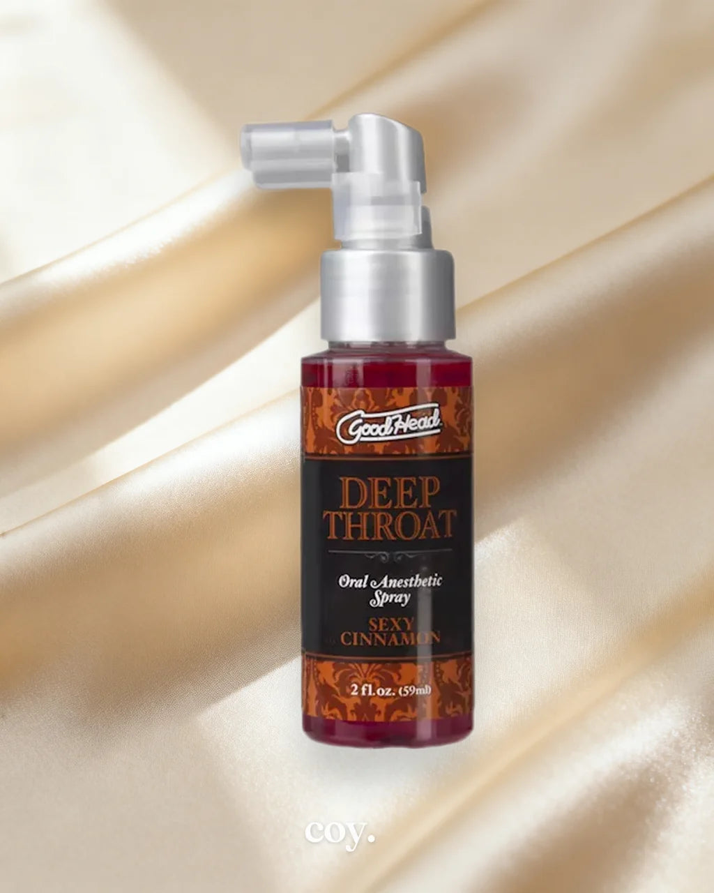 Goodhead Deep Throat Spray Sexy Cinnamon — Coy