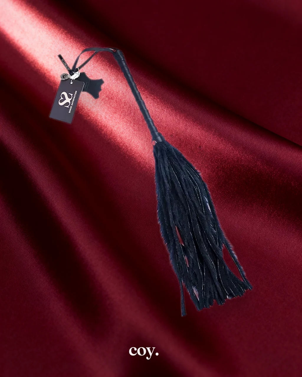 Bound X Faux Fur Flogger With Lambskin Handle — Coy