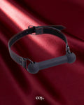 Leather Play Primal Bit Gag — Black — Coy