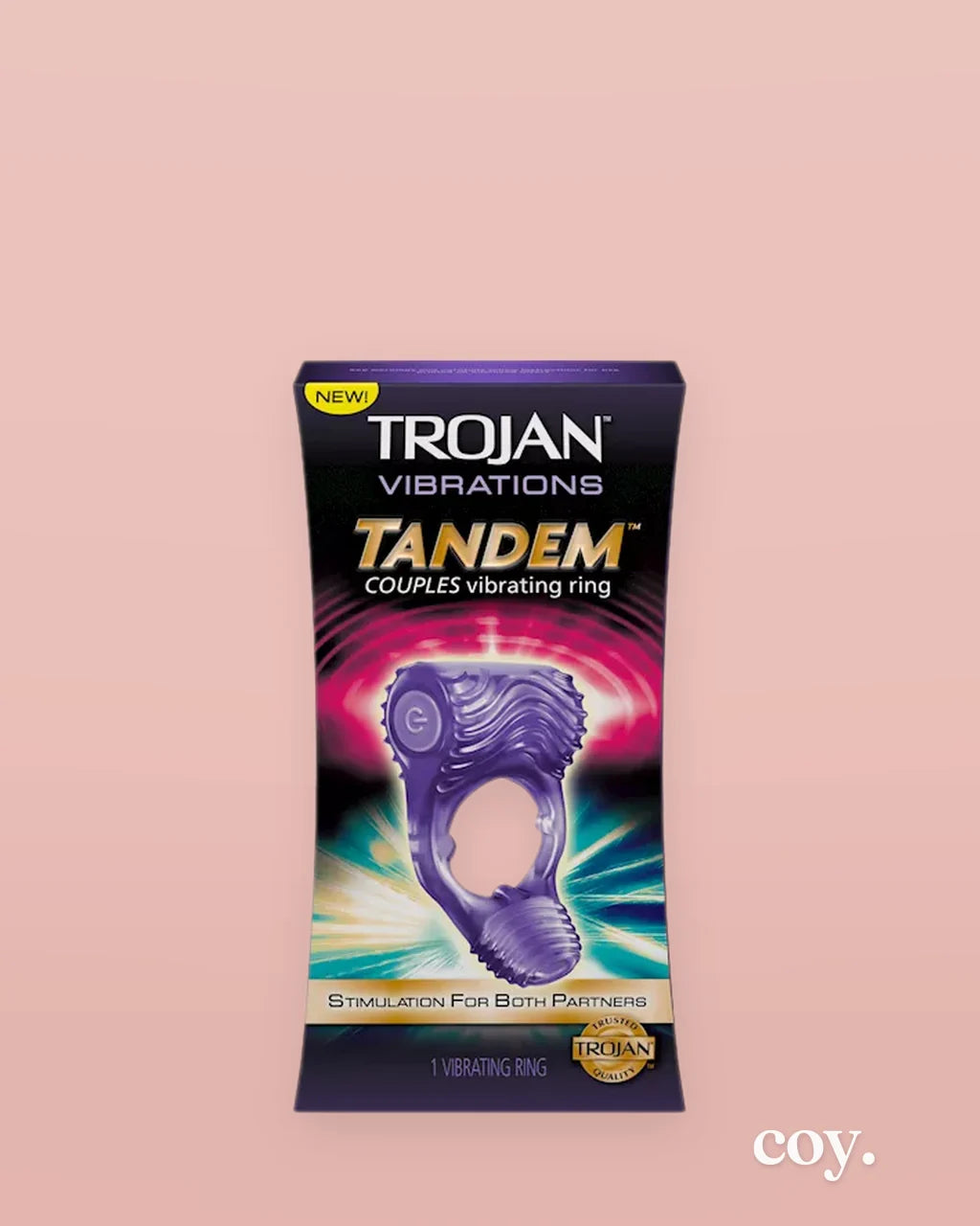 Trojan Tandem Vibrating Ring — Coy