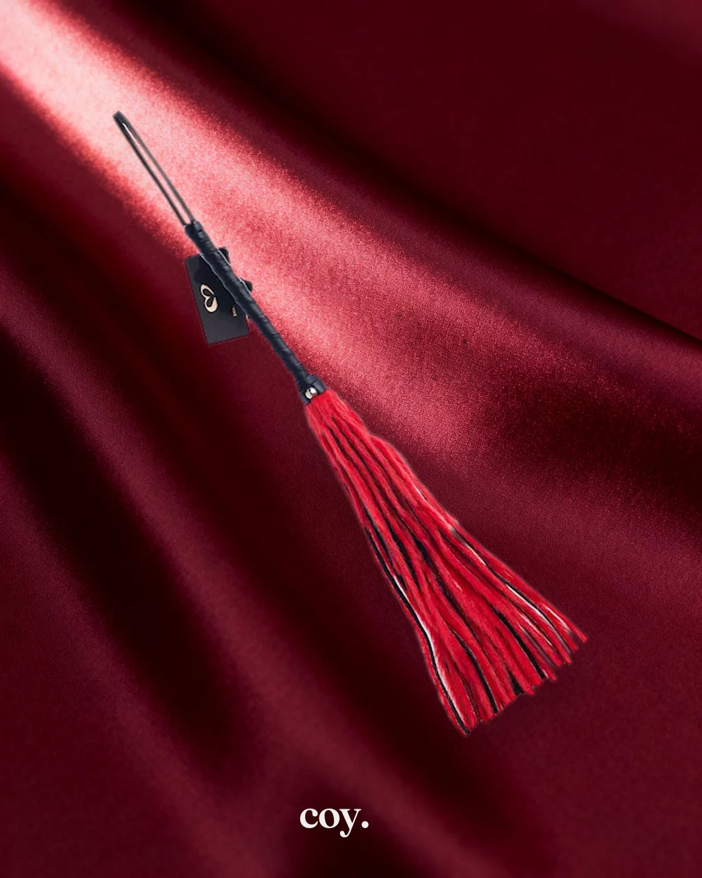 Bound X Faux Fur Flogger With Lambskin Handle — Coy
