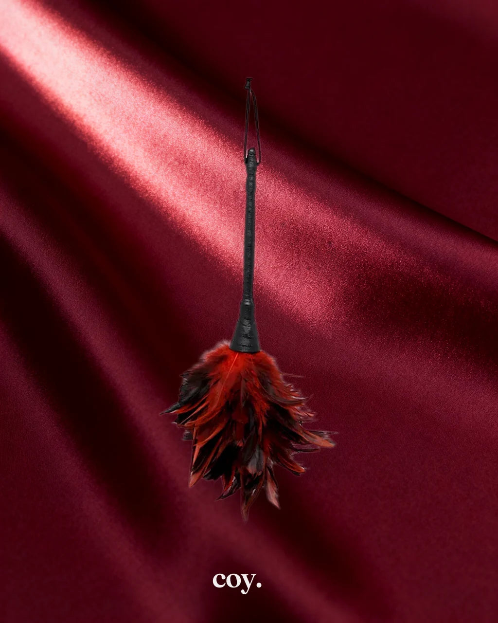 Frisky Feather Duster — Coy