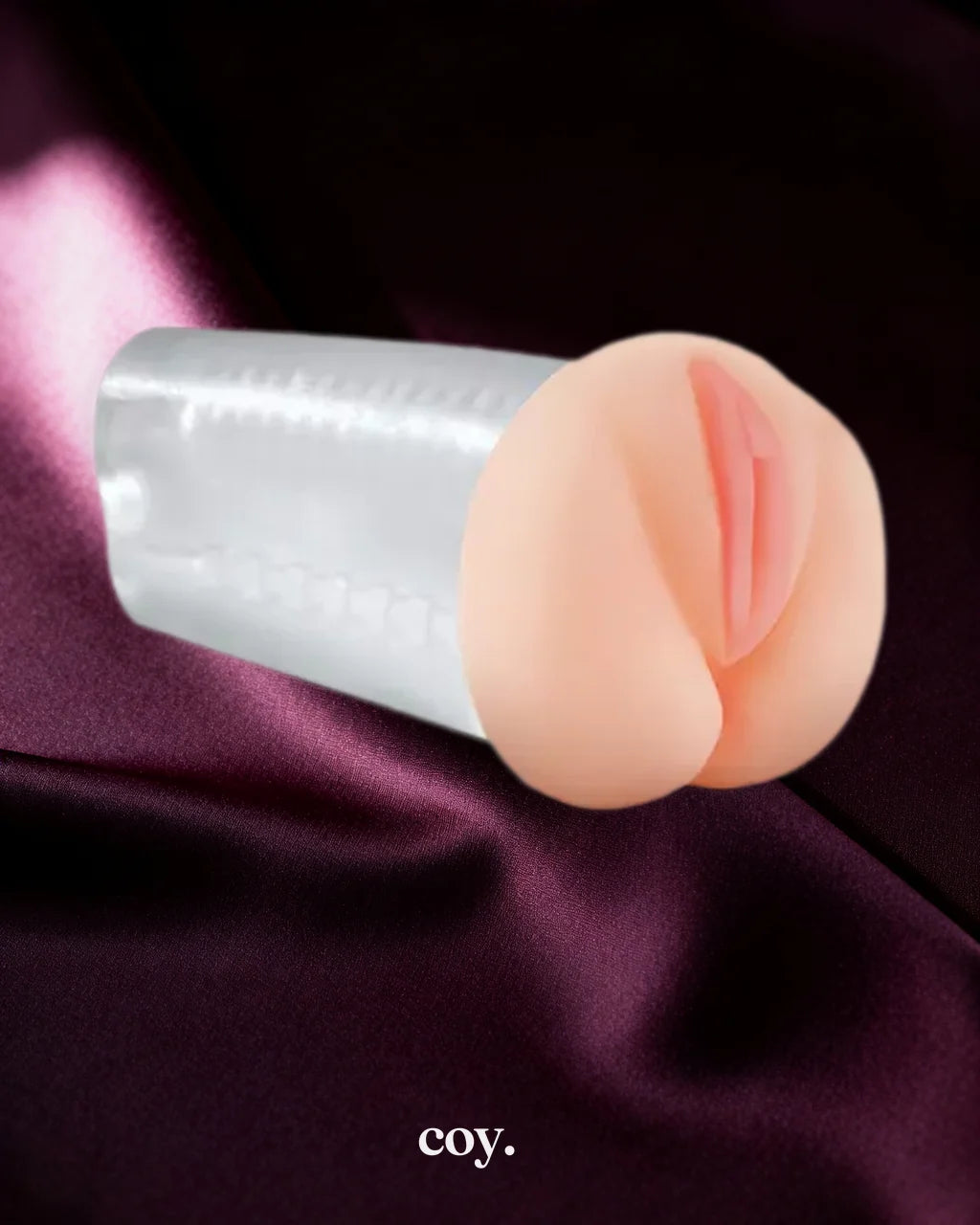 Deluxe See-Thru Stroker — Coy