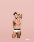 Micro Lowrise Logo Elastic Brief S M — Coy