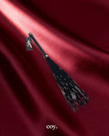 Bound X Suede Flogger With Cord Handle — Coy