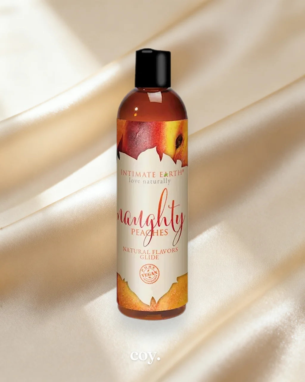 Intimate Earth Natural Flavours Glide Naughty Peaches 60 ML Water-Based Lube — Coy