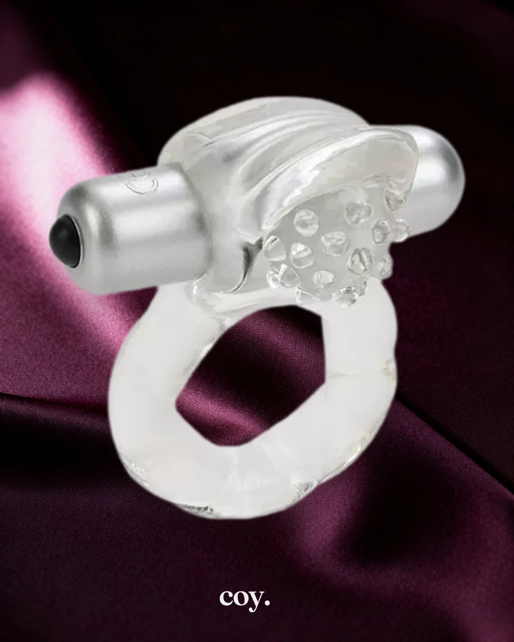 CalExotics Lovers Delight Nubby Cock Ring — Coy