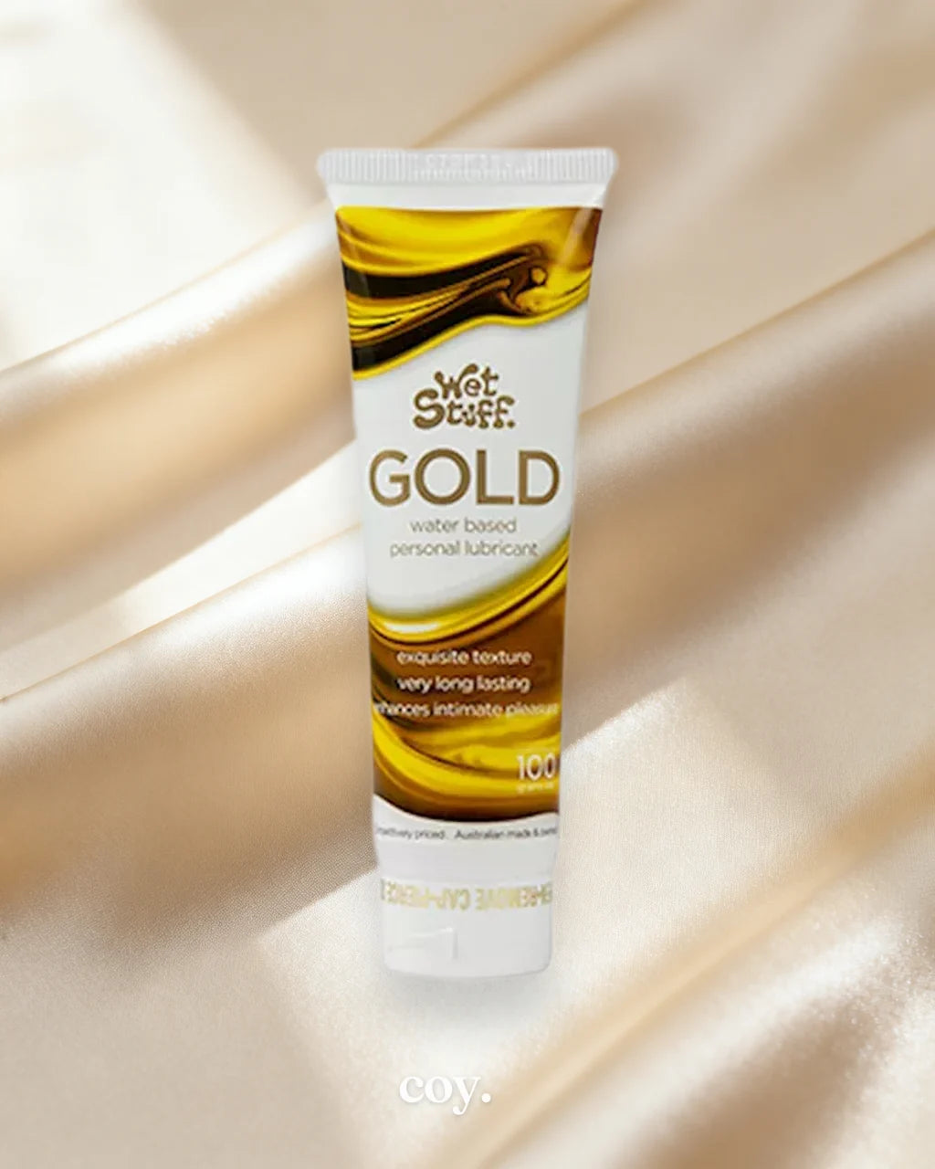Wet Stuff  Gold Waterbased Lubricant 100G — Coy