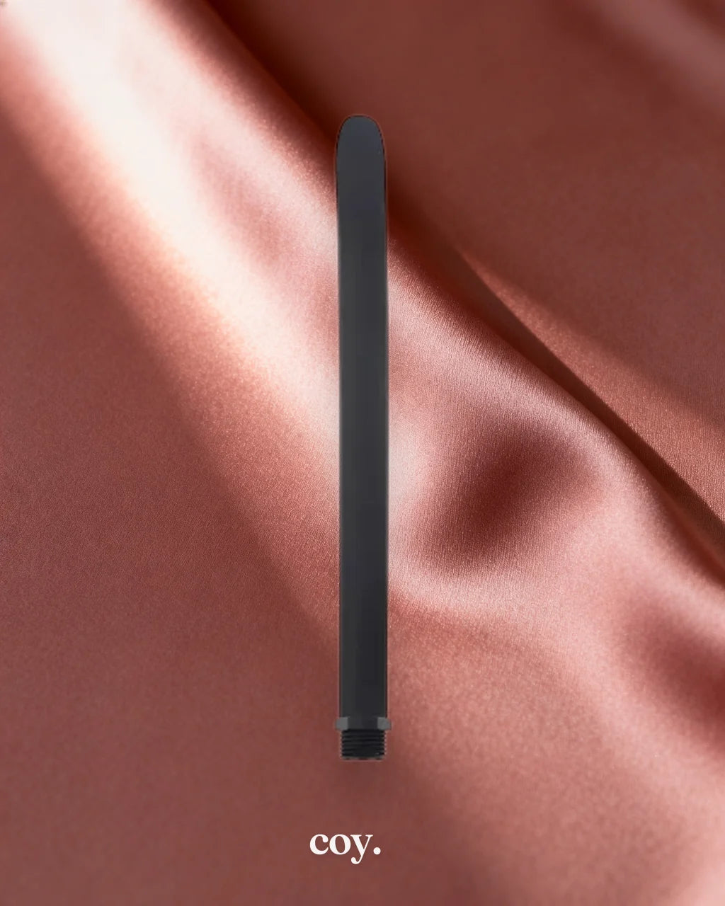 Aeystheter Collection Silicone Douche Tube 9.6 Inch — Black — Coy