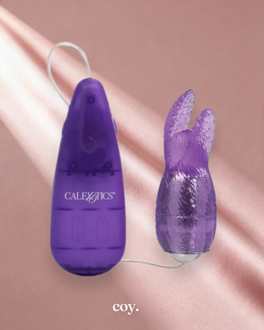 Pocket Exotics Snow Bunny Bullet — Purple — Coy