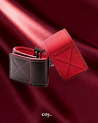 Shots Toys Reversible Ankle Cuffs — Red — Coy