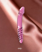 Icicles Glass Wand No 57 9 Inch Anal Toy — Pink — Coy