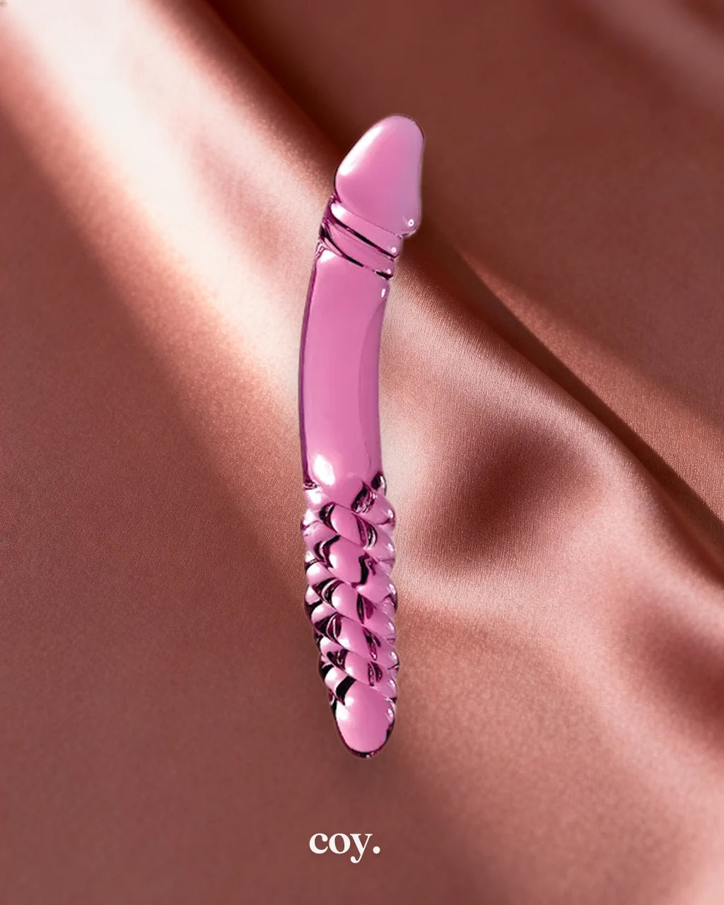 Icicles Glass Wand No 57 9 Inch Anal Toy — Pink — Coy