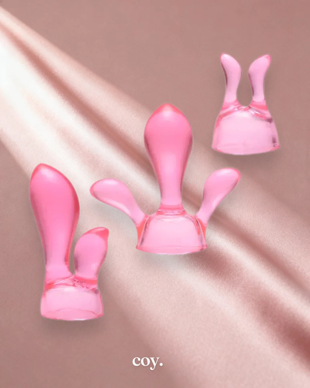 Savvy by Dr Yvonne Fulbright 3 Piece Wand Attachment Set — Coy