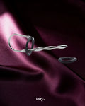 Kink Range Stainless Steel with Silicone Ring Beaded Penis Plug — Coy