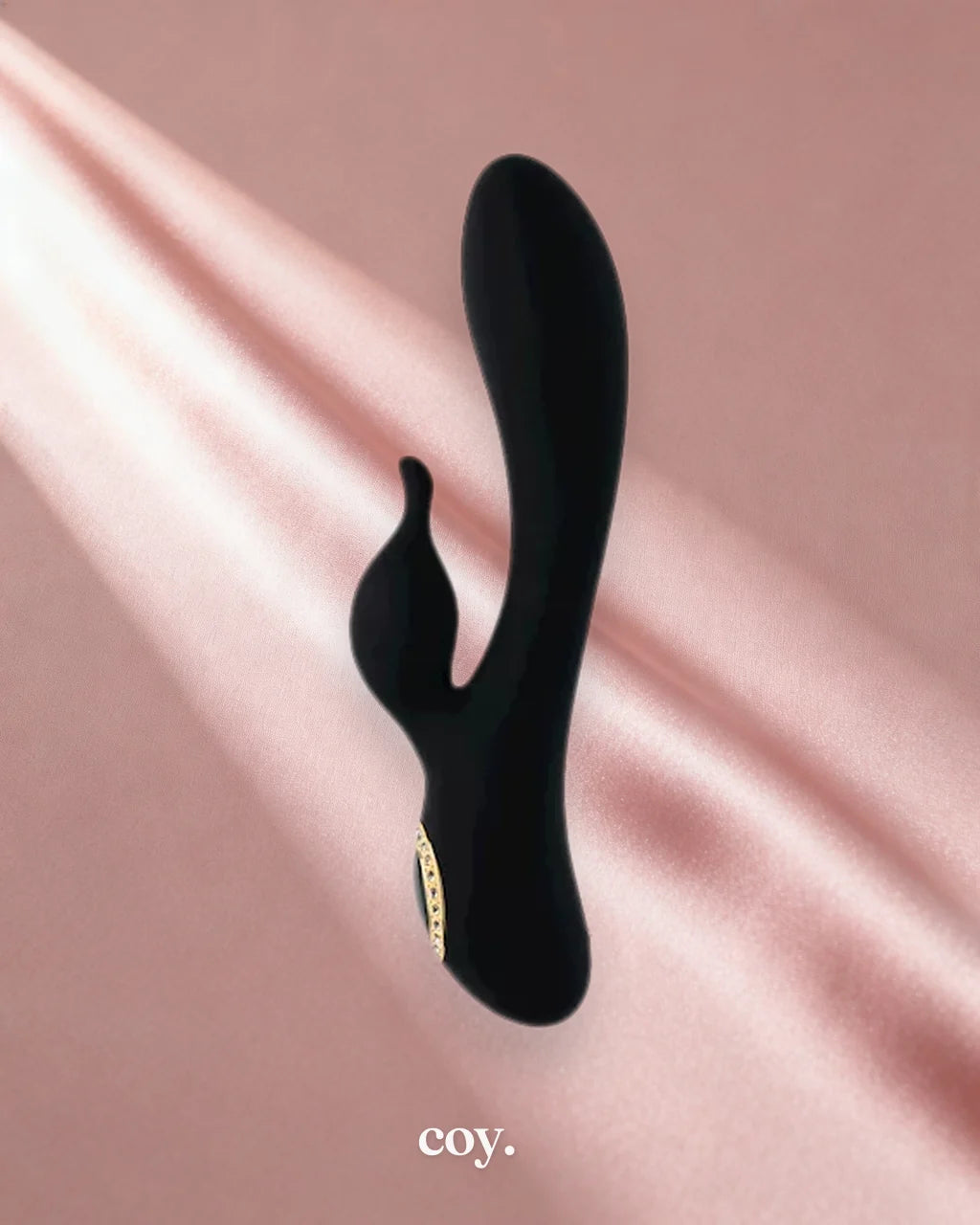 Share Satisfaction Adia Luxury Gemmed Rabbit Vibrator — Coy