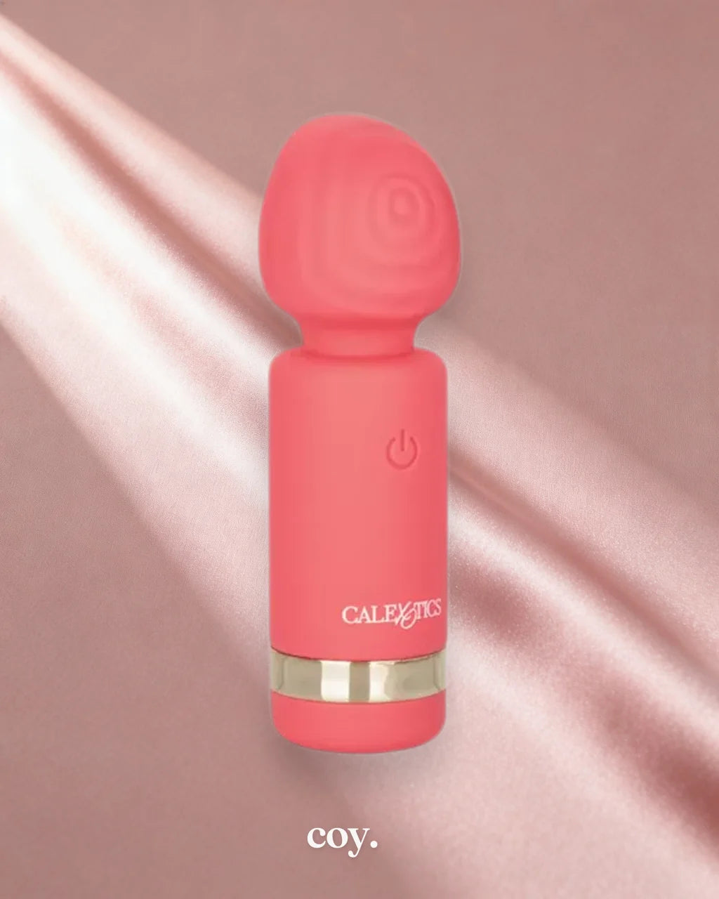 Cal Exotics Slay #exciteme 4 Inch Wand Vibrator — Pink — Coy