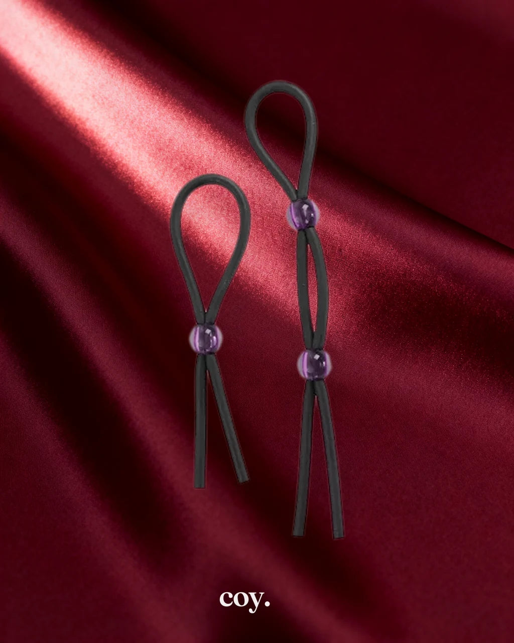 Silicone Cock Ties 2 Pack — Coy
